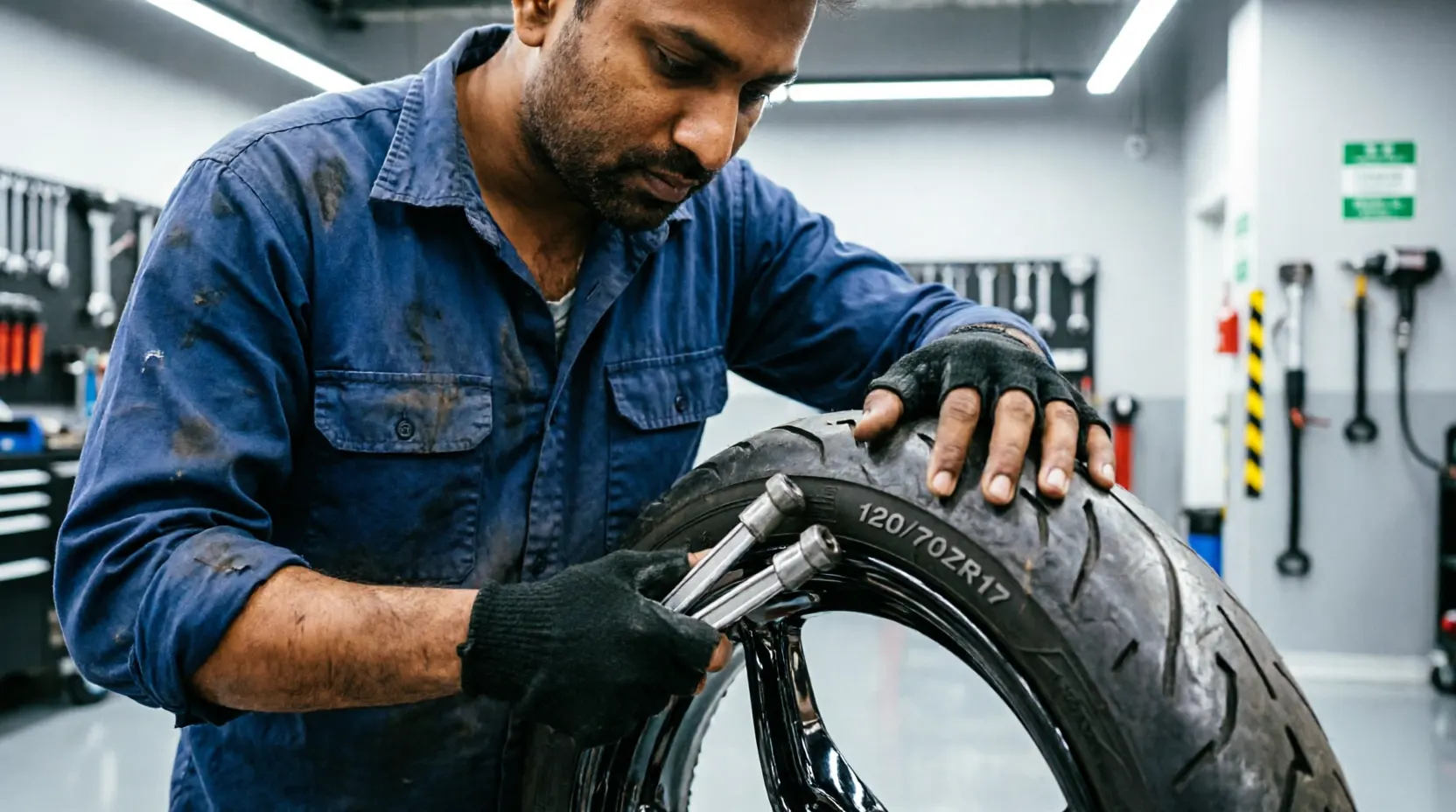 Tire mounting and replacement